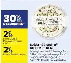 Atelier de blini - specialite a tartiner