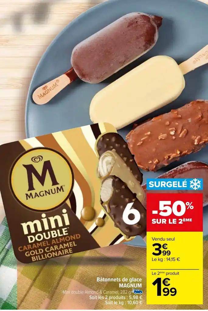 Bâtonnets de glace MAGNUM