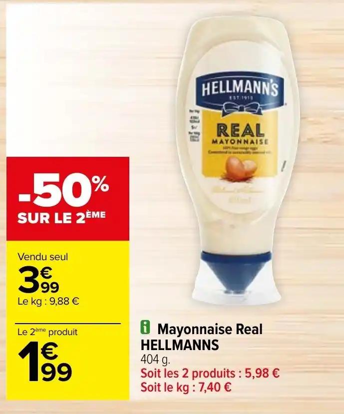 Mayonnaise Real HELLMANNS