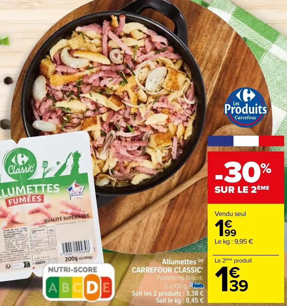 Allumettes (n) CARREFOUR CLASSIC'