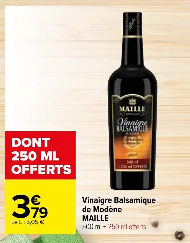 Vinaigre Balsamique de Modène MAILLE