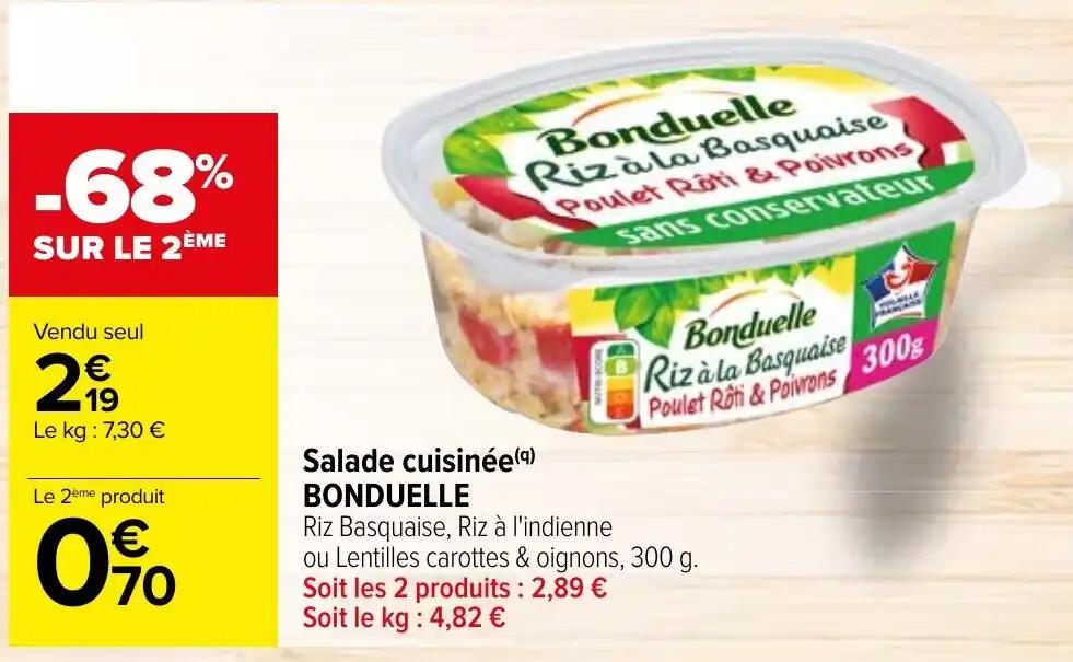 Salade cuisinée(q) BONDUELLE