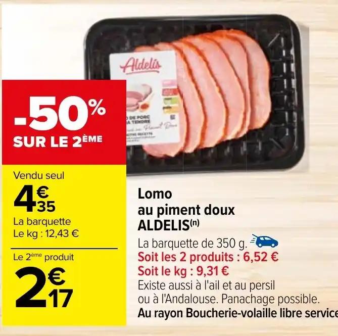 Lomo au piment doux ALDELIS (n)