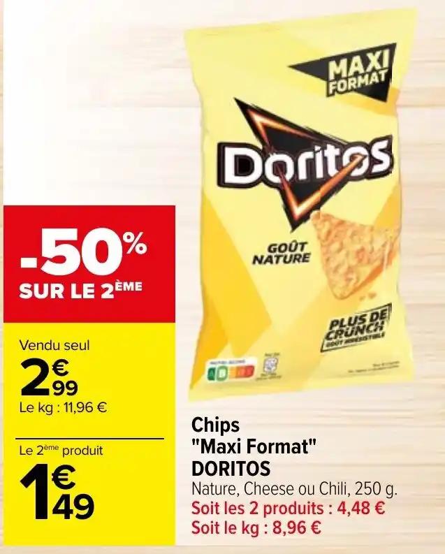 Chips "Maxi Format" DORITOS