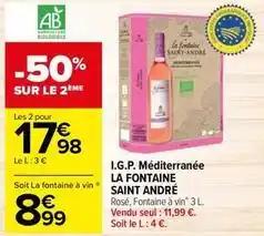 La fontaine saint andre - i.g.p. mediterranee