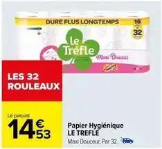Le trefle - papier hygiénique