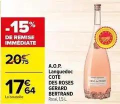 Gérard bertrand - a.o.p. languedoc cote des roses