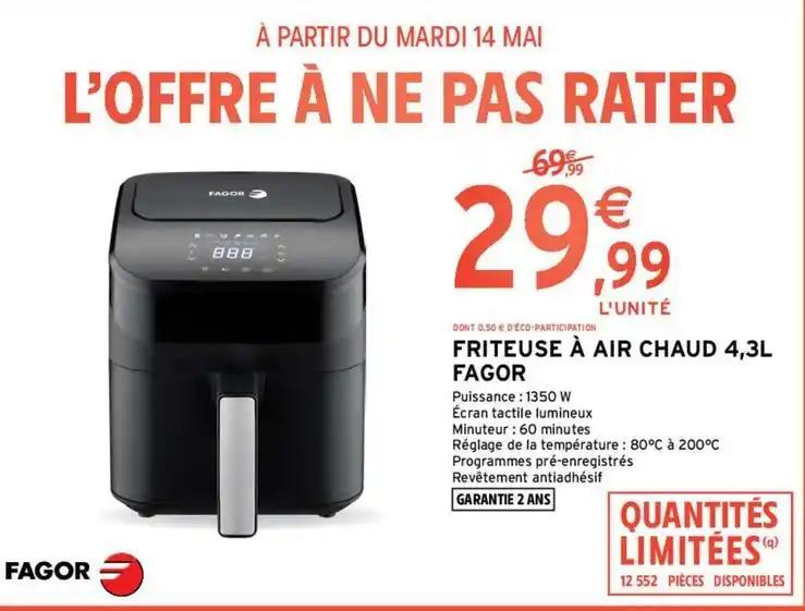 Fagor - friteuse à air chaud