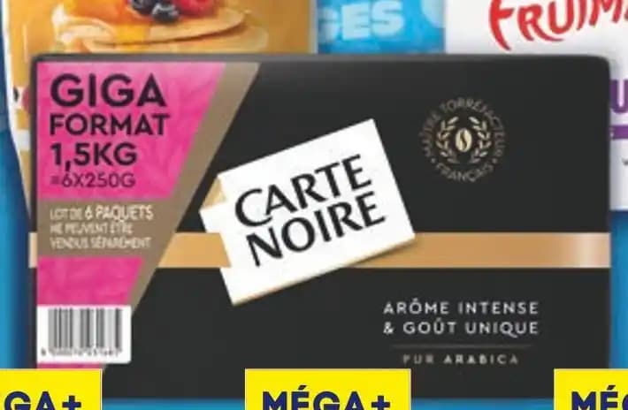 CARTE NOIRE CAFÉ MOULU PUR ARABICA