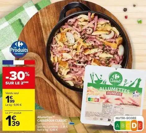Carrefour - allumettes classic