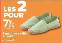 Espadrille adulte ou enfant