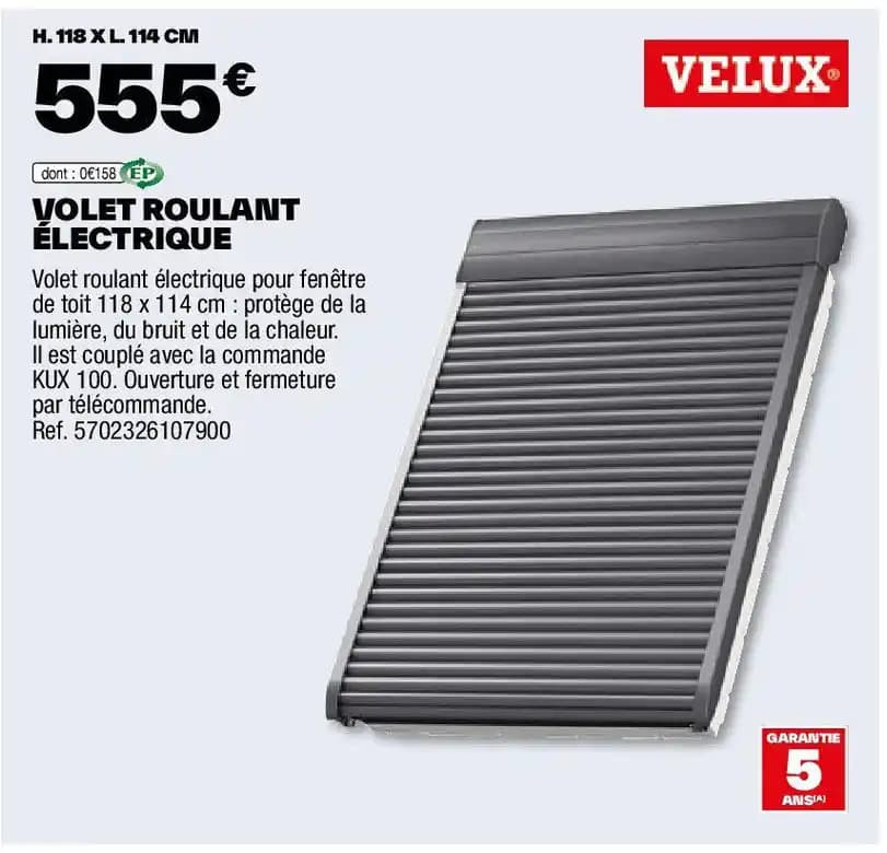 Promotion Exclusives de Volet roulant electrique : Découvrez l'Offre incontournable