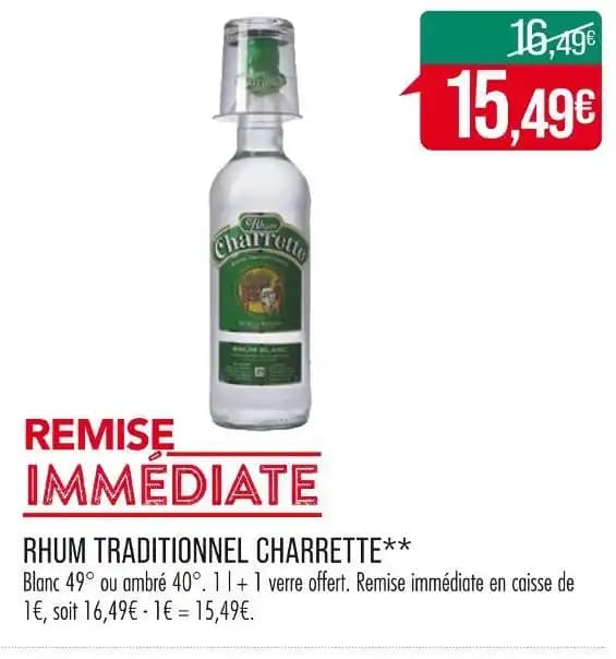 CHARRETTE RHUM TRADITIONNEL