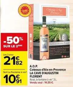 La cave d'augustin florent - a.o.p. coteaux-d'aix-en-provence