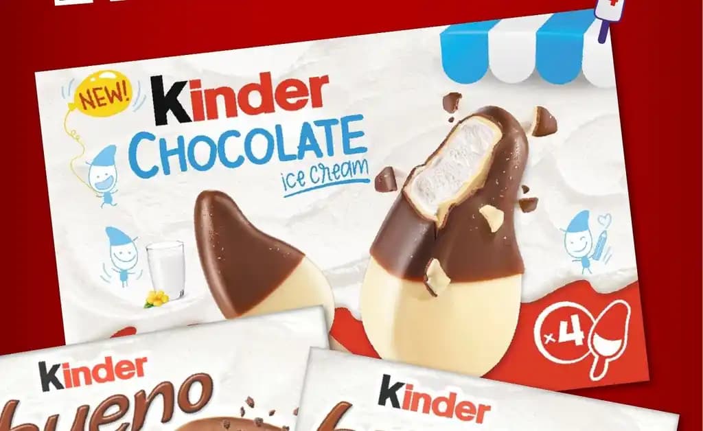 Kinder glace chocolat stick