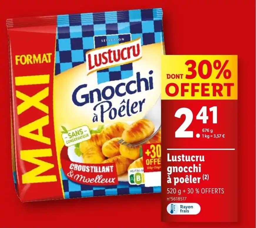 Lustucru gnocchi à poêler (2)