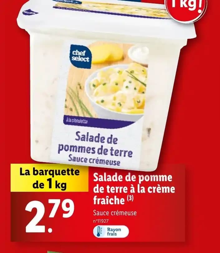 Salade de pomme de terre à la crème fraîche (3)