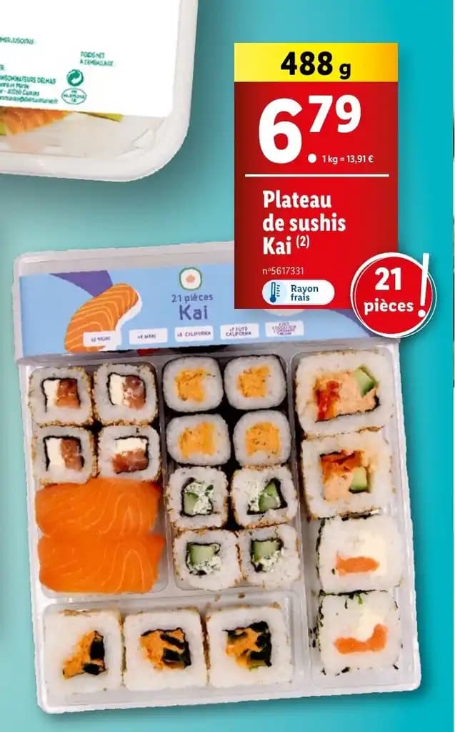 Promotion Exclusives de Plateau de sushis : Découvrez l'Offre incontournable