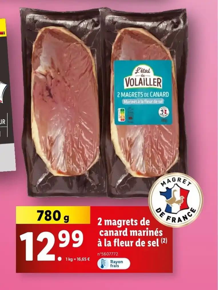 2 magrets de canard marinés à la fleur de sel (2)