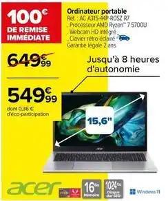 Acer - ordinateur portable