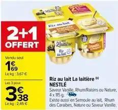 Nestlé - riz au lait la laitière