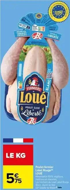 Loué - poulet fermier label rouge