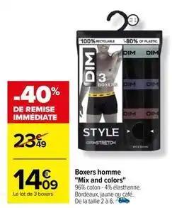 Dim - boxers homme mix and colors
