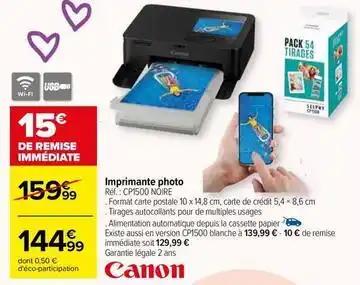 Promotion Exclusives de Imprimante photo : Découvrez l'Offre incontournable