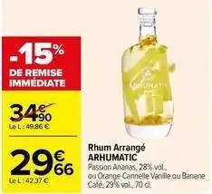 Abaumatic - rhum arrangé