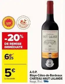 Promotion Exclusives de Château lalande : Découvrez l'Offre incontournable
