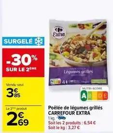 Carrefour - poelee de legumes grilles