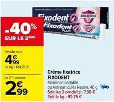 Promotion Exclusives de Fixodent : Découvrez l'Offre incontournable
