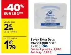 Carrefour - avon extra doux soft