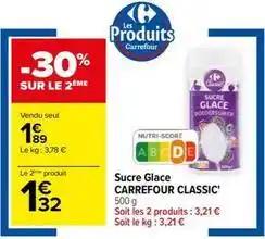 Carrefour - sucre en morceaux classic'