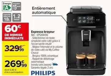 Philips - expresso broyeur