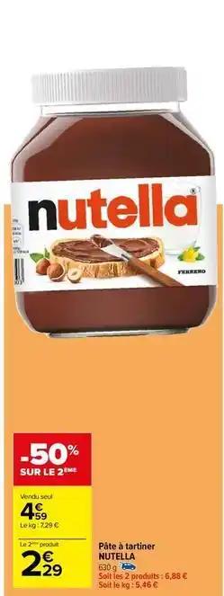 Nutella - pâte à tartiner
