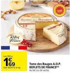 Reflets de france - tome des bauges a.o.p