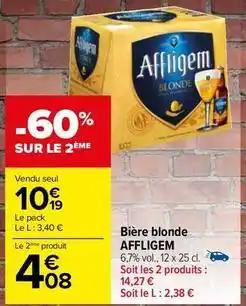Affligem - bière blonde