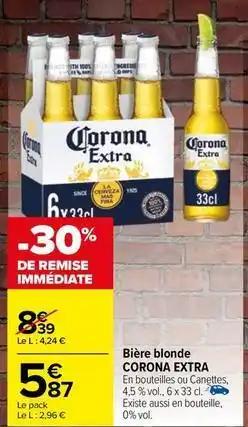 Corona - bière blonde extra