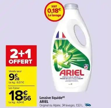 Ariel - lessive liquide