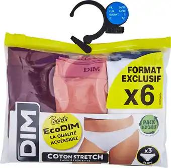 DIM Slips Pocket Ecodim