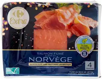 CARREFOUR EXTRA Saumon fumé Filière Qualité