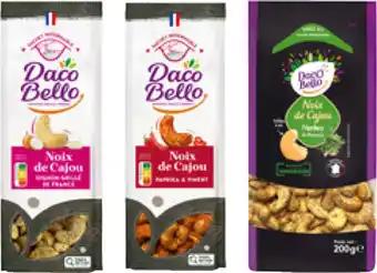 DACO BELLO SUR TOUTES LES NOIX DE CAJOU AROMATISÉES