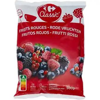 CARREFOUR CLASSIC' Mélange fruits rouges surgelées