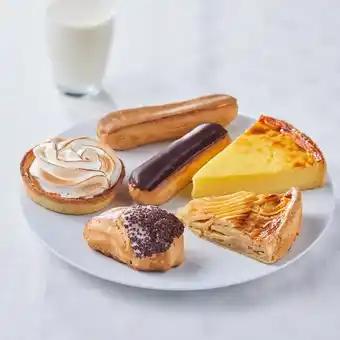 Assortiment de 6 pâtisseries individuelles (j)