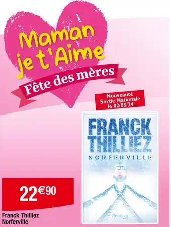 Fleuve noir Franck Thilliez Norferville