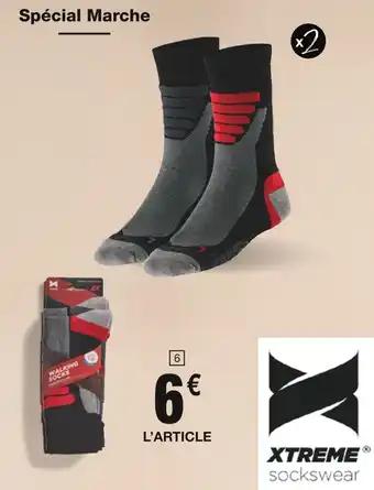 XTREME MI-CHAUSSETTES DE MARCHE