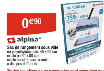 alpina Sac de rangement sous vide