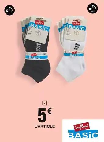 Influx SOCQUETTES INVISIBLES FEMME