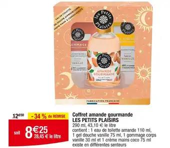 LES PETITS PLAISIRS Coffret amande gourmande